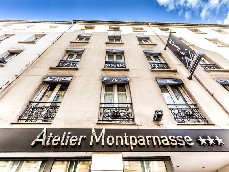 Atelier Montparnasse Hôtel Parijs Buitenkant foto